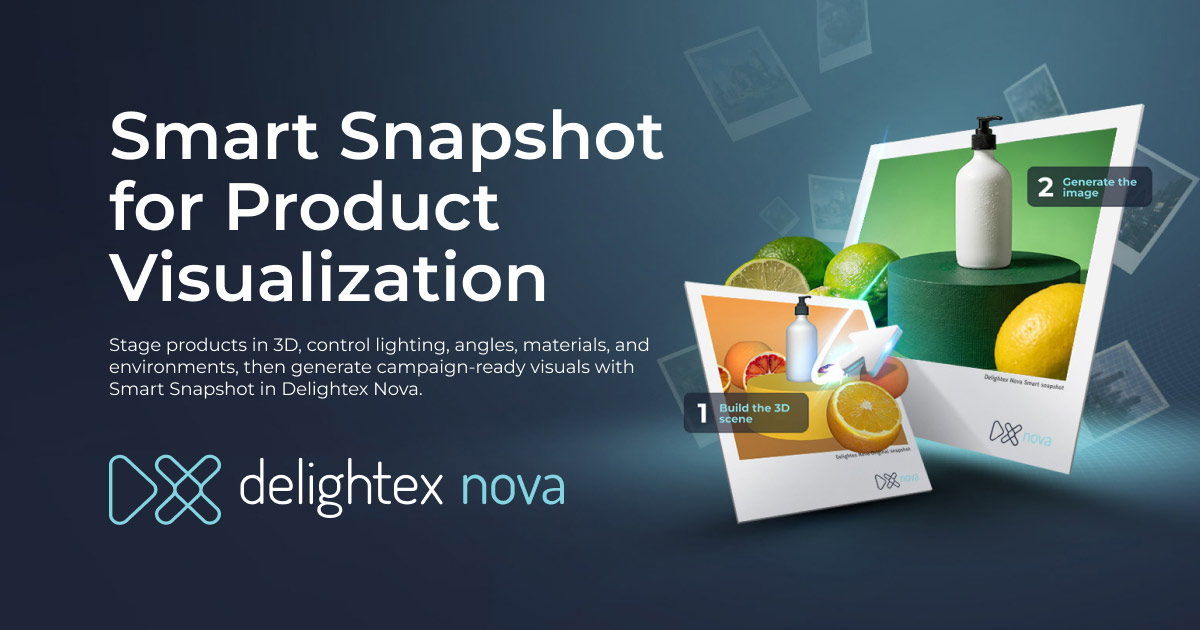 Snapshot for Product Visualization | Delightex Nova