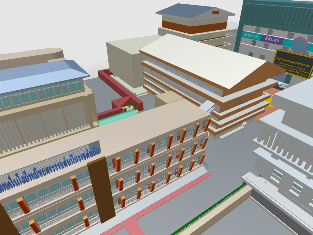 Delightex Edu :: เดินเล่นในวิทยาลัยแบบ3D
